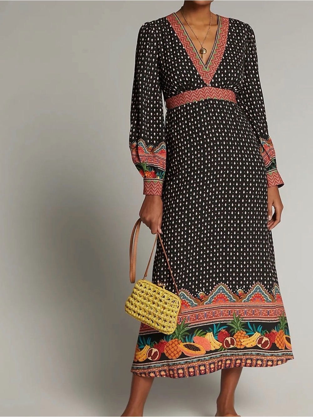 Farm Rio Isobel Maxi Dress size L